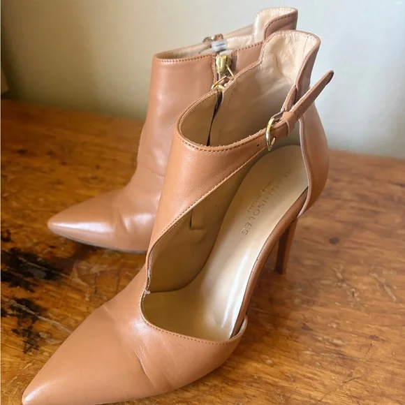 Vero Cuoio Tan Leather Heels - Picture 5 of 6